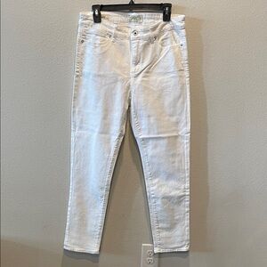5/$30🏷️ Lucky Brand size 14A, 14 Ankle. Hayden skinny jeans, white, excellent